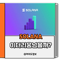 솔라나코인(Solana Coin)- 이더리움 넘을수 있을까?