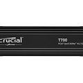 Crucial T700, PCIe 5.0 NVMe M.2 SSD. 최대 12,400MB/s 읽기 속도를 제공