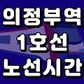 의정부역 1호선 시간표 노선도 (급행, 첫차, 막차, 시간, 서울 지하철)