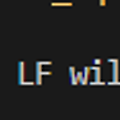 [ERROR] warning: LF will be replaced by CRLF the next time Git touches it