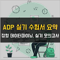 ADP 실기 수험서(DataEdu) 도서 요약(3/3) - 정형 데이터마이닝, 실기 모의고사
