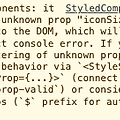 [Book Buddy / Error Note] styled-components의 porps의 DOM전송 경고