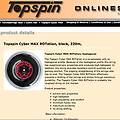 새로운 스트링 장착 - Topspin Cyber MAX ROTation