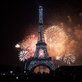 [프랑스 #032] 에펠탑 뒤로 펼쳐진 혁명기념일 불꽃놀이 - 유럽 리스카 여행