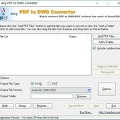 PDF -> DWG 파일로 변환 프로그램 (PDF to DWG Converter)