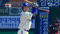 이승엽 가벼운 스윙으로 안타