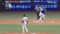 이승엽 투런, 삼성 40승 선착