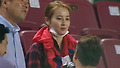 카타르전 경기 관람 온 한혜진
