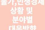 물가,민생경제 상황 및 분야별 대응방향(생계비 부담 완화 등)