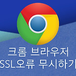 크롬 SSL 오류 무시하는 방법