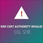 ERR_CERT_AUTHORITY_INVALID SSL 오류