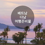 베트남 다낭 여행 준비물