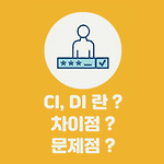 CI, DI 차이점과 문제점