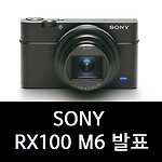 소니 RX100M6 발표