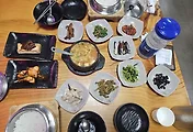 곤지암 화담숲 청국장 맛집, 논두렁 밭두렁