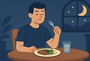 야식이 주는 혈당 변화, 몸에 미치는 영향은?