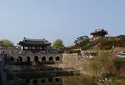 수원 화성, 방화수류정(동북각루)와 화홍문