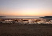 영종도/용유도 마시안해변 풍경과 일몰 모습