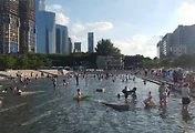 아이들 최고의 물놀이 장소, 여의도물빛광장