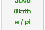 Java | Math 클래스에 정의된 원주율 pi와 자연로그 e 값 불러와 사용하는 방법