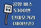 썸네일-공항버스 단대오거리역(세이브존) 정류장 위치, 배차시간 / 5300번 리무진