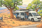 캠핑카로 미국 서부여행 준비하기 | 캠핑카 저렴하게 렌트하는 방법 및 주의 사항, RV 파크 및 명소 총정리 🚐💸