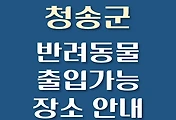 썸네일-청송군 강아지 출입 가능 식당, 카페, 펜션, 반려동물 동반 관람, 체험, 여행지 안내