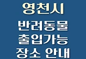 썸네일-영천시 강아지 출입 가능 식당, 카페, 펜션, 반려동물 동반 관람, 체험, 여행지 안내