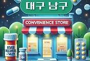 썸네일-대구 남구 상비약 판매 편의점 위치, 동네별 장소 안내 / 감기약, 해열제, 소화제, 파스, 진통제, 타이레놀