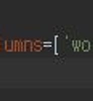 dataframe constructor not properly called