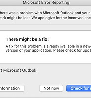 outlook for mac issues