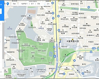 다음 지도, 카카오맵 지도 kakaomap 사용 하기