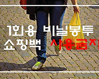 비닐봉투 및 쇼핑백 사용금지, 위반 시 과태료 등 정리