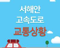 서해안 고속도로 교통상황 알려줘, 나만의 방법 공유
