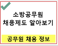 2017 소방공무원 채용제도(필기 시험과목, 체력검정시험, 응시자격 등) 알아보기