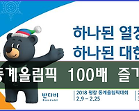 평창올림픽 100배 즐기기