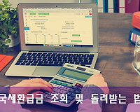 국세환급금 조회 하는 법, 국세청 홈택스에서 돌려받는 법 알아보기