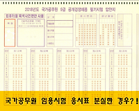 공무원시험 응시표 없으면, 분실 또는 미지참 시 시험은?