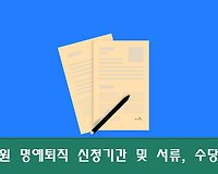 공무원 명예퇴직 신청기간, 신청서류, 수당산정 및 지급, 특별승진 대상은?