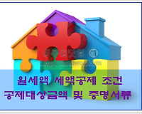 2018 연말정산, 월세 세액공제 조건, 공제대상금액, 증명서류 등 알아보기