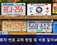 중고차 구입, 자동차 번호 교체 방법 및 교체 비용 알아보기