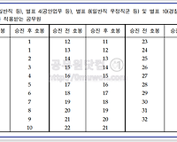 공무원 승진 시 호봉 획정, 공무원은 승진하면 왜 호봉이 깍일까?