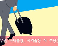 공무원 국내출장, 국외출장 시 수당은? (시간외근무수당, 연가보상비 등)
