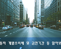 승용차 살때 내는 세금, 자동차 개별소비세 및 감면에 대해서 알아볼께요