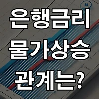 금리 오르면 물가 내리는 이유? 금리 인상과 물가의 관계!