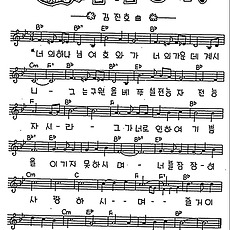 [CCM] 너의 하나님 여호와가(스바냐 3:17) #악보,가사,MP3 다운로드