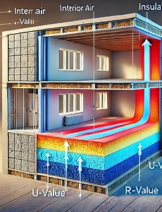 열관류저항(Total Thermal Resistance, R-value)이란? 썸네일