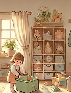 정리 못하는 우리 아이, 문제는 따로 있다? 쉽고 재미있는 정리 습관 만들기