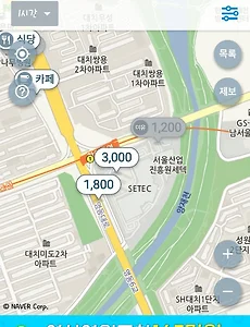세텍(SETEC) 근처 주차장 정보 알려드립니다