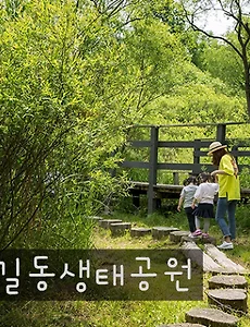 도심에서의 숲속체험, 길동생태공원